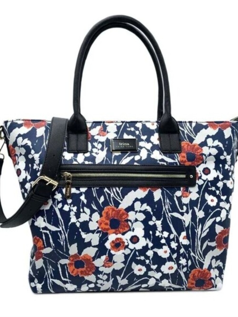 Trina Turk Large Tote Bag 'Jardin De Paris' Floral - Picture 4 of 14